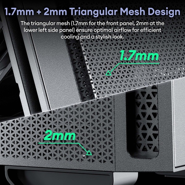 Okinos PC������ Cypress 3 ARGB ARGB�ե���4��ɸ����� Micro-ATX/ITX�б� ΢�������ڡ������ �ߥɥ륿� �ڥ���󥻥��Բġ��̳�ƻ����Υ�������Բġ�