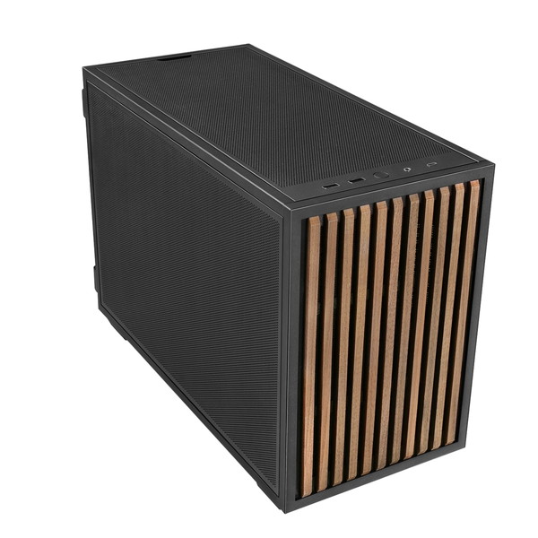 Lian Li PC������ B4-mATX Wood �֥�å� B4X-WD Micro-ATX������ ���åɥ�ǥ� DAN Cases�ҥ���� ���֤� ���֤� ����21.3L����ѥ��� �ꥢ��꡼�ڥ���󥻥��Բġ��̳�ƻ����Υ�������Բġ�