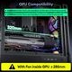 Okinos PC������ Cypress 3 ARGB ARGB�ե���4��ɸ����� Micro-ATX/ITX�б� ΢�������ڡ������ �ߥɥ륿� �ڥ���󥻥��Բġ��̳�ƻ����Υ�������Բġ�