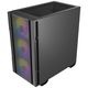 Okinos PC������ Cypress 3 ARGB ARGB�ե���4��ɸ����� Micro-ATX/ITX�б� ΢�������ڡ������ �ߥɥ륿� �ڥ���󥻥��Բġ��̳�ƻ����Υ�������Բġ�