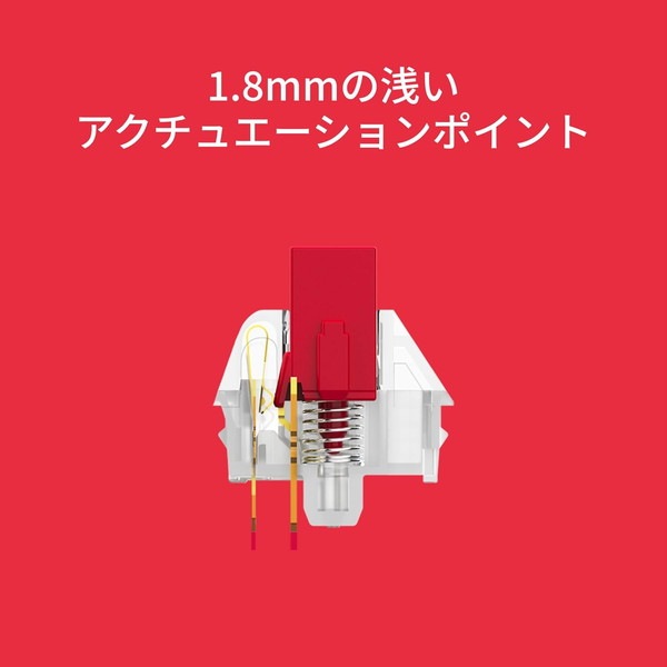 HyperX キーボード用スイッチ HyperX タクタイルスイッチ 青軸 キー荷重:40g アクチュエーションポイント:1.8mm ルブ済み(潤滑油塗布済み) 85U08AA 【キャンセル不可・北海道沖縄離島配送不可】 -お取り寄せ-
