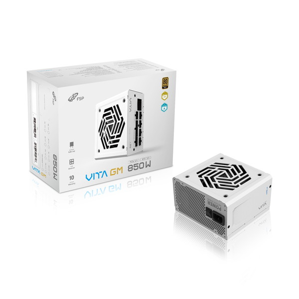 FSP PCŸ VITA GM 850W WT 80PLUS GOLDǧ ATX3.1б ե⥸顼֥ ۥ磻 VITA-850GM,W ڥ󥻥Բġ̳ƻΥԲġ
