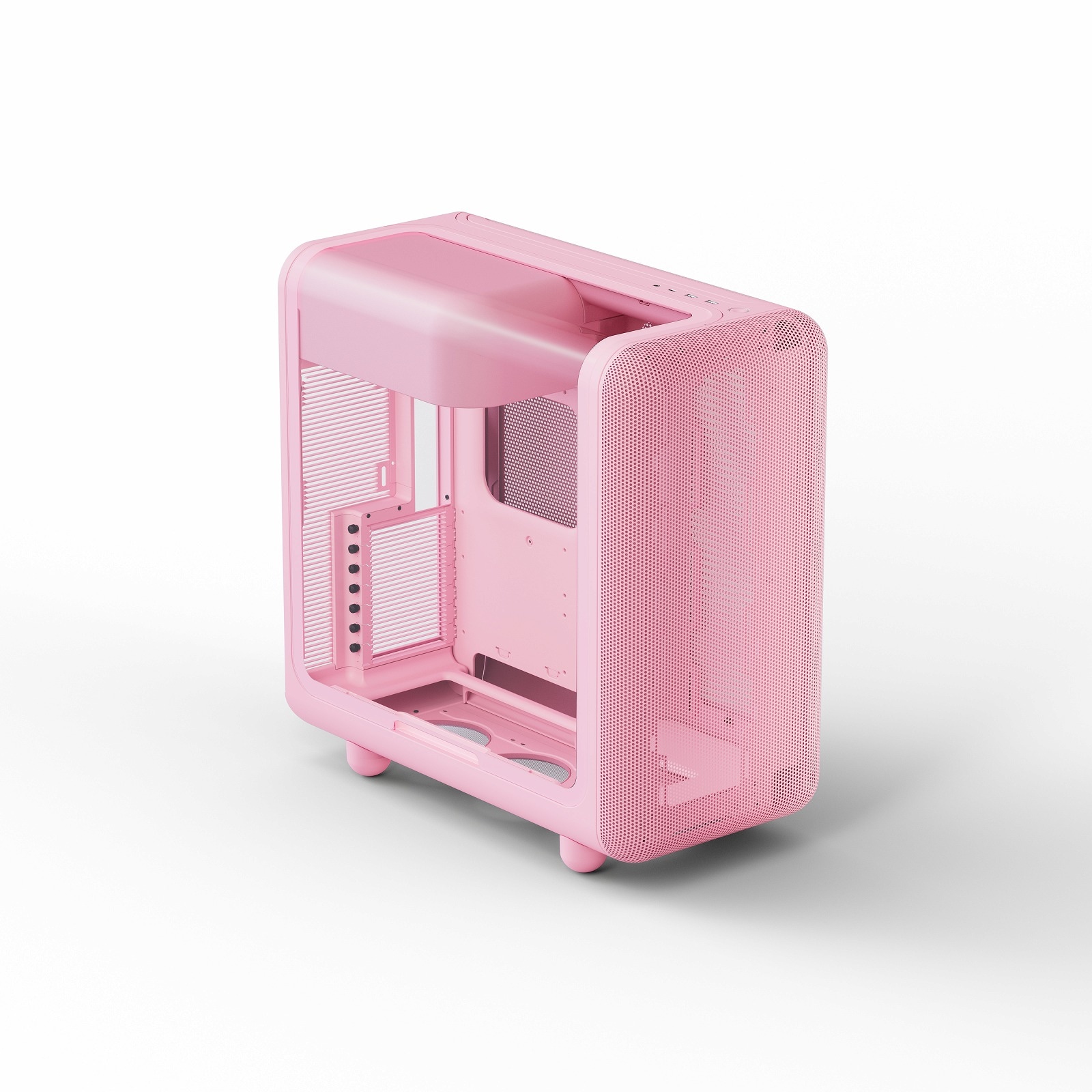 1220000352575 HYTE PCケース X50 Strawberry Milk 曲面強化ガラス搭載