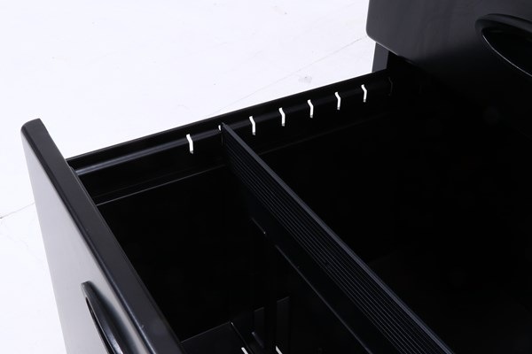 不二貿易 インキャビネットCD-865 BK CD-865 BK 商品コード78008【代引・日時指定・キャンセル不可・北海道沖縄離島配送不可】 -お取リ寄せ-
