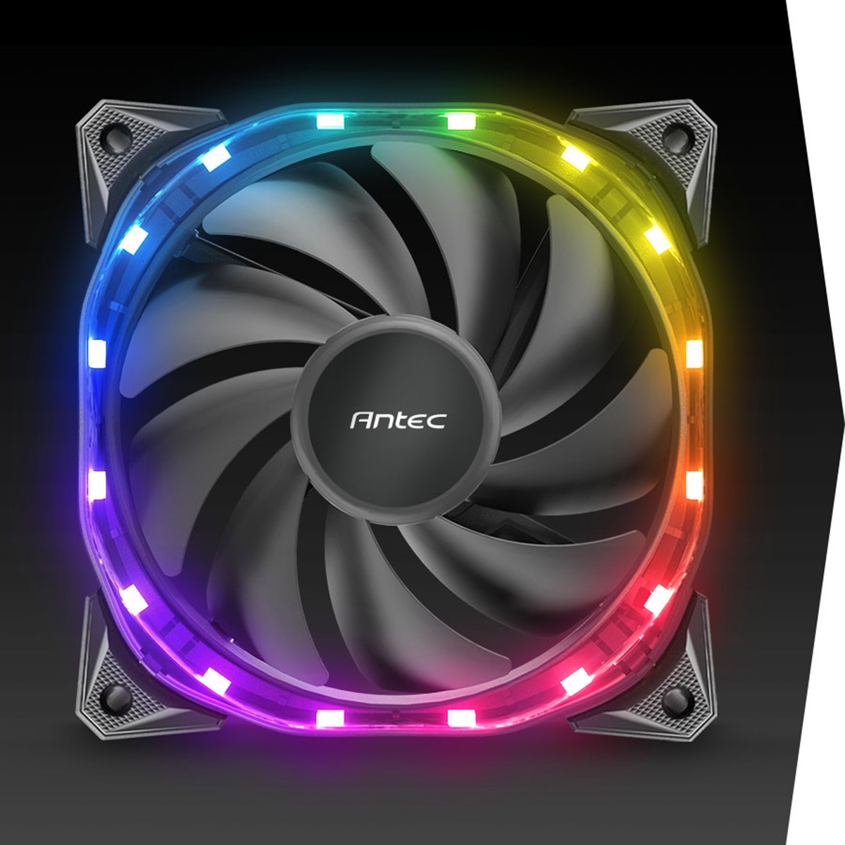 ANTEC RGBファン3個セット Fusion 120 ARGB_3+C 【キャンセル不可・北海道沖縄離島配送不可】