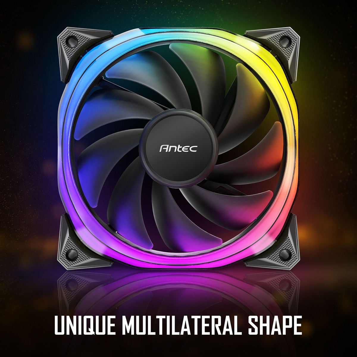 ANTEC RGBファン3個セット Fusion 120 ARGB_3+C 【キャンセル不可・北海道沖縄離島配送不可】