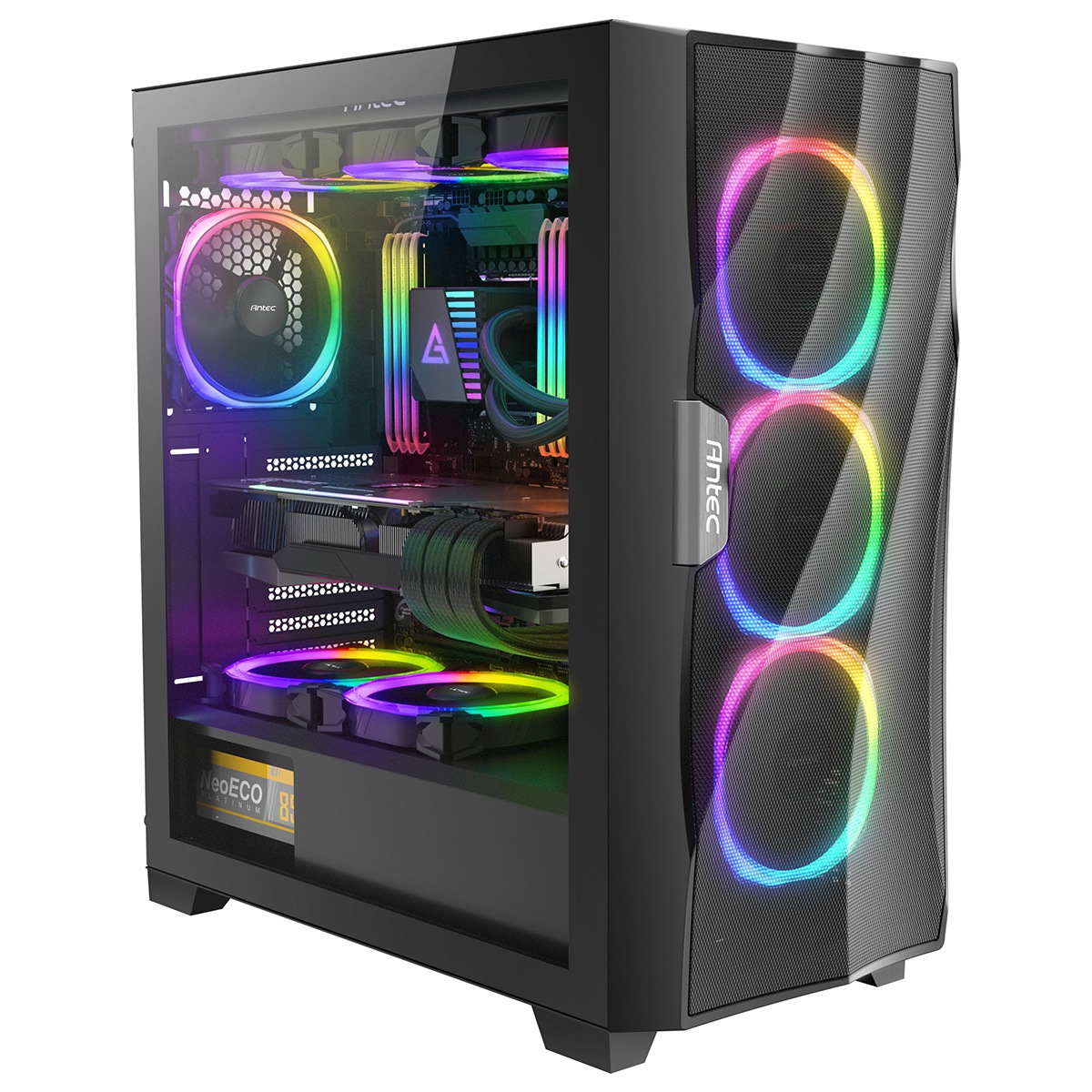 ANTEC RGBファン3個セット Fusion 120 ARGB_3+C 【キャンセル不可・北海道沖縄離島配送不可】