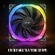 ANTEC RGBファン3個セット Fusion 120 ARGB_3+C 【キャンセル不可・北海道沖縄離島配送不可】