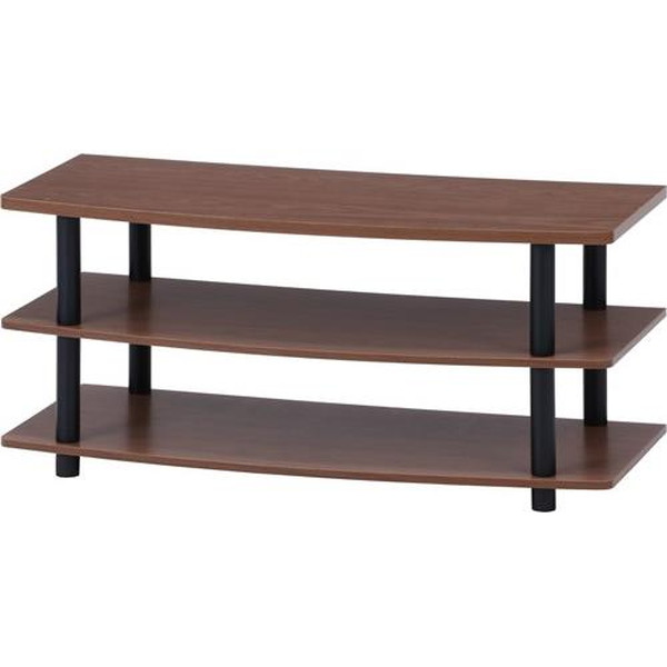 不二貿易 TVラック 90 BR 5433-1 商品コード97529【代引・日時指定・キャンセル不可・北海道沖縄離島配送不可】 -お取リ寄せ-