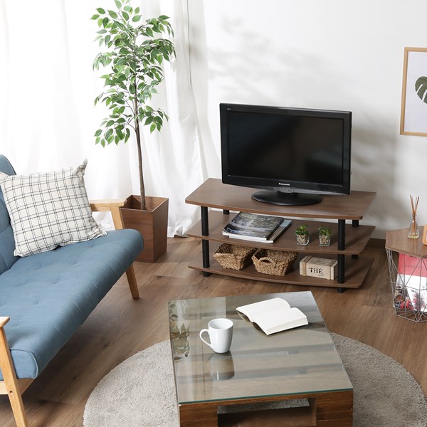 不二貿易 TVラック 90 BR 5433-1 商品コード97529【代引・日時指定・キャンセル不可・北海道沖縄離島配送不可】 -お取リ寄せ-