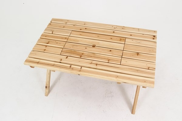 不二貿易 BBQテーブル&ベンチセット コンロスペース付 NA SD09-1032NA 商品コード84524【代引・日時指定・キャンセル不可・北海道沖縄離島配送不可】 -お取リ寄せ-