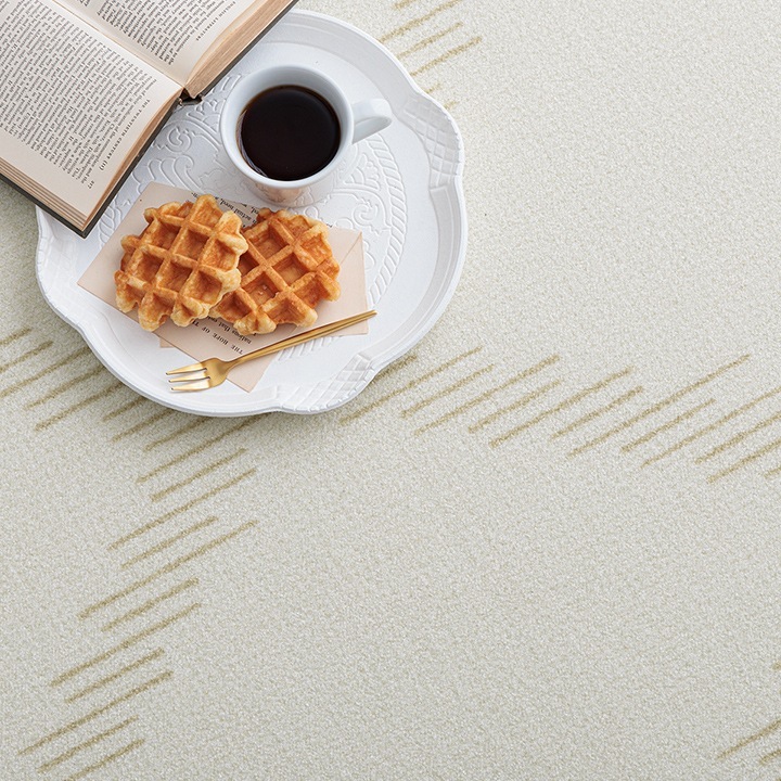 イケヒコ ラグ カーペット ベニワレン柄 シンプル 撥水 手洗い ボリュームラグ ホットカーペット対応 床暖房対応 アイボリー 約200×250cm 1274040143201【代引き不可】【北海道沖縄離島は配送不可】-お取り寄せ品-