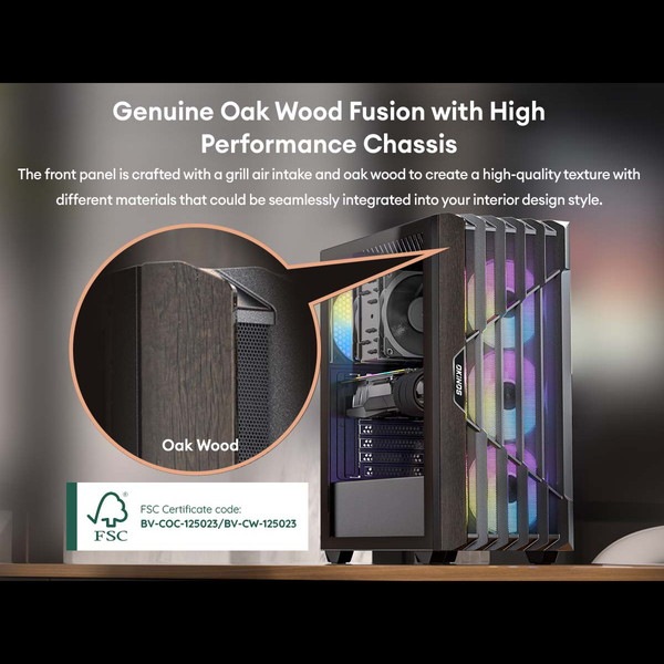 Okinos PC Cypress 5 ARGB ں ARGBե4ɸ ATX/Micro-ATX/ITXб ߥɥ륿 ڥ󥻥Բġ̳ƻΥԲġ