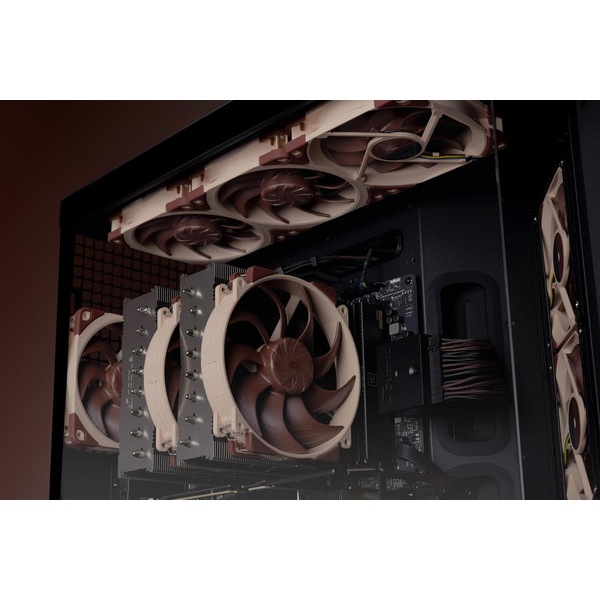 Noctua NF-A12x25 G2 PWM SX2-PP ��ѥե��� �������ե��� �֥饦�� 2�ĥ��å� ���Ĳ������ڥ���󥻥��Բġ��̳�ƻ����Υ�������Բġ� -������-