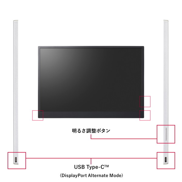 16インチ 高解像度 モバイルモニター LG gram +view 16MR70 LG gram +view - 16MR70 | モバイルPCアクセサリ | LG JP