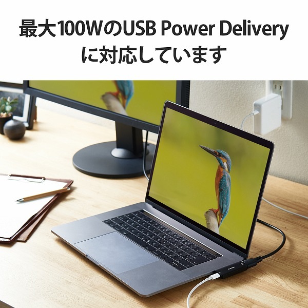ELECOM エレコム MPA-CHDMIPDBK 映像変換アダプタ TypeC-HDMI 60Hz 給電機能付 USB Power Delivery100W対応 ブラック 【キャンセル不可・北海道沖縄離島配送不可】