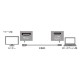 ߥ襷 Type-C HDMI2.0Ѵ̎ގ  3m USB-CHDA3/BK 