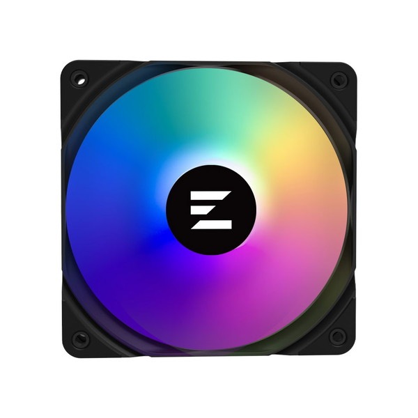 ZALMAN PWM�ե��� ZM-AF120 ARGB BLACK 120mm�� Shark Fin�֥졼�ɺ��� ���ɥ쥵�֥�RGB LED��� ��������120��120��26mm �֥�å� �ڥ���󥻥��Բġ��̳�ƻ����Υ�������Բġ� -������-