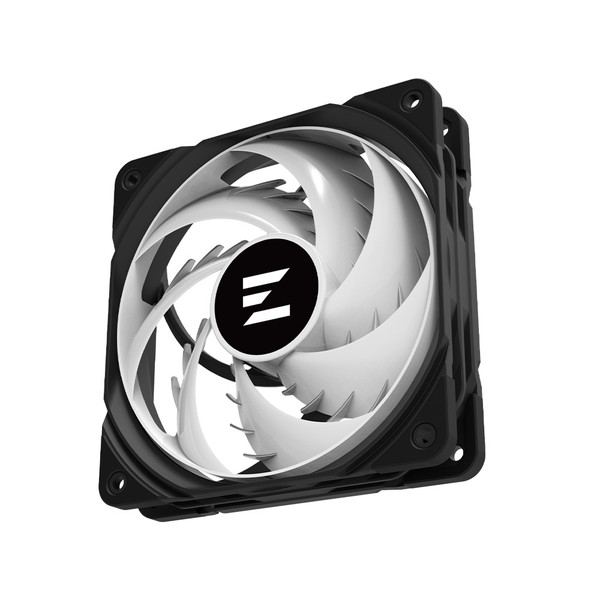 ZALMAN PWM�ե��� ZM-AF120 ARGB BLACK 120mm�� Shark Fin�֥졼�ɺ��� ���ɥ쥵�֥�RGB LED��� ��������120��120��26mm �֥�å� �ڥ���󥻥��Բġ��̳�ƻ����Υ�������Բġ� -������-