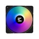 ZALMAN PWM�ե��� ZM-AF120 ARGB BLACK 120mm�� Shark Fin�֥졼�ɺ��� ���ɥ쥵�֥�RGB LED��� ��������120��120��26mm �֥�å� �ڥ���󥻥��Բġ��̳�ƻ����Υ�������Բġ� -������-