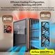 Okinos PC Cypress 7 ں ե4ɸ ҥ󥸼ɥѥͥ æ弰ȥե륿 ATX/Micro-ATX/ITXб ߥɥ륿 ڥ󥻥Բġ̳ƻΥԲġ