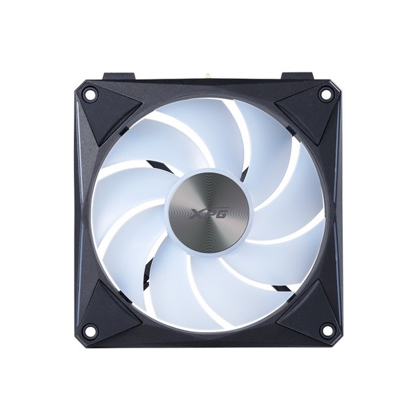 XPG �������ե��� HURRICANE MAG 120 ARGB PWM (�֥�å� 4�ĥѥå�) �ޥ��ͥåȼ���³ ���ž/�ղ�ž�ڤ��ؤ���ǽ ARGBȯ�� ADATA HURRICANEMAG120ARGBPWM4C-BKCWW �ڥ���󥻥��Բġ��̳�ƻ����Υ�������Բġ� -������-
