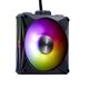 XPG �������ե��� HURRICANE MAG 120 ARGB PWM (�֥�å� 4�ĥѥå�) �ޥ��ͥåȼ���³ ���ž/�ղ�ž�ڤ��ؤ���ǽ ARGBȯ�� ADATA HURRICANEMAG120ARGBPWM4C-BKCWW �ڥ���󥻥��Բġ��̳�ƻ����Υ�������Բġ� -������-