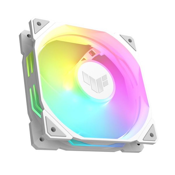 ASUS PC�������ե��� ��TUF GAMING TR120�ץ��꡼�� TUF GAMING TR120 FAN ARGB REVERSE WHITE 3IN1 TUFGAMINGTR120FAN ARGB REWHT3IN1 �ղ�ž �ۥ磻�� ��ڥ���󥻥��Բġ��̳�ƻ����Υ�������Բġ�