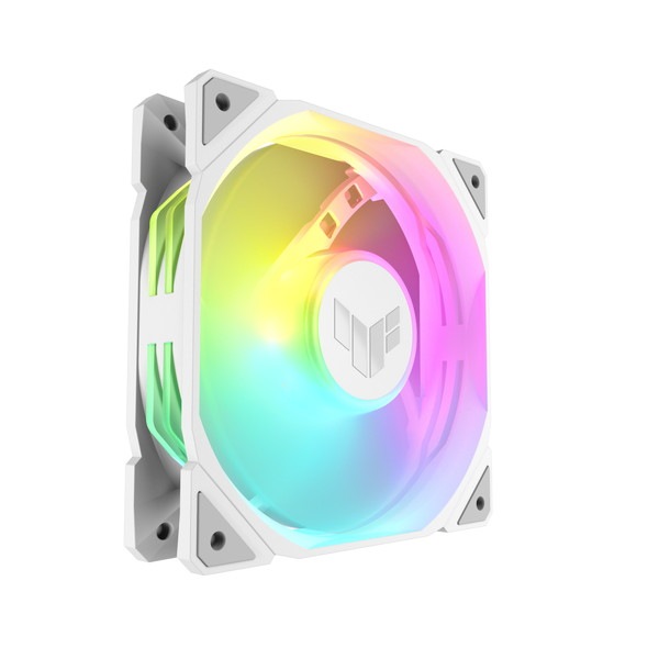 ASUS PC�������ե��� ��TUF GAMING TR120�ץ��꡼�� TUF GAMING TR120 FAN ARGB REVERSE WHITE 3IN1 TUFGAMINGTR120FAN ARGB REWHT3IN1 �ղ�ž �ۥ磻�� ��ڥ���󥻥��Բġ��̳�ƻ����Υ�������Բġ�