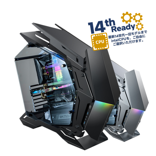  14th  (ܹ CPU:Corei7-14700KF/:DDR5 32GB RGB/SSD:1TB Gen4/HDD:-/Ÿ:850W 80 PLUS Gold/:RTX5060) RAIZAN-443189 ߥPC BTOѥ