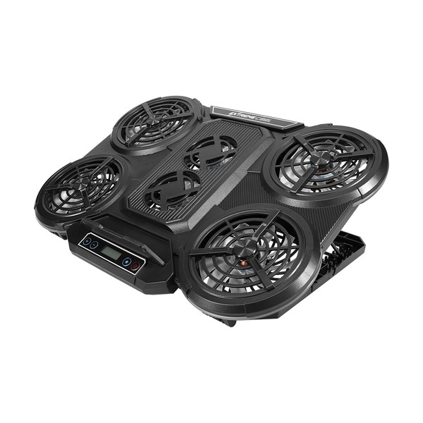 OWLTECH ゲーミング ノートPCクーラー OWL-GNC-RGB2 冷却ファン6基搭載 RGBイルミネーション対応 液晶ディスプレイ搭載 オウルテック 【キャンセル不可・北海道沖縄離島配送不可】 -お取り寄せ-