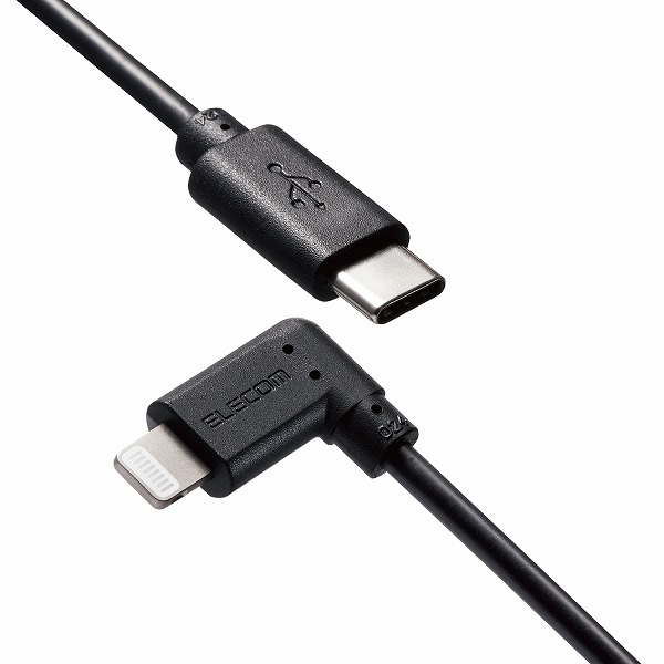 ELECOM 쥳 MPA-CLL03BK USB C-Lightning̎ގ USB Power Deliveryб LȎ  0.3m ̎ގ׎ ڥ󥻥Բġ̳ƻΥԲġ