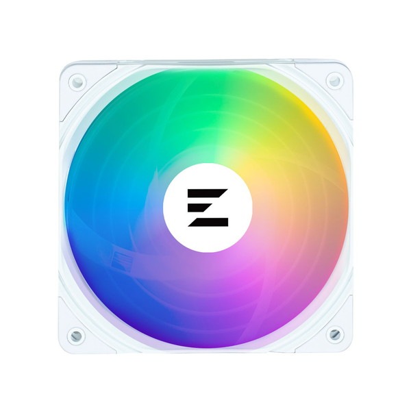 ZALMAN PWM�ե��� ZM-AF120 ARGB BLACK 120mm�� Shark Fin�֥졼�ɺ��� ���ɥ쥵�֥�RGB LED��� ��������120��120��26mm �ۥ磻�� �ڥ���󥻥��Բġ��̳�ƻ����Υ�������Բġ� -������-