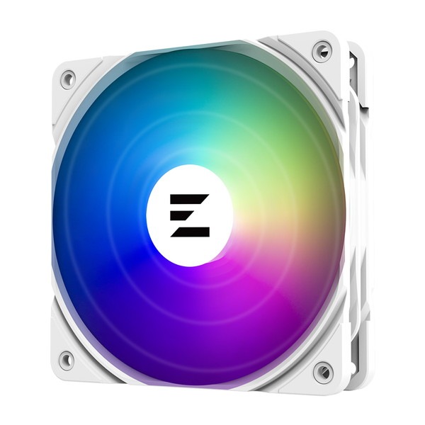 ZALMAN PWM�ե��� ZM-AF120 ARGB BLACK 120mm�� Shark Fin�֥졼�ɺ��� ���ɥ쥵�֥�RGB LED��� ��������120��120��26mm �ۥ磻�� �ڥ���󥻥��Բġ��̳�ƻ����Υ�������Բġ� -������-