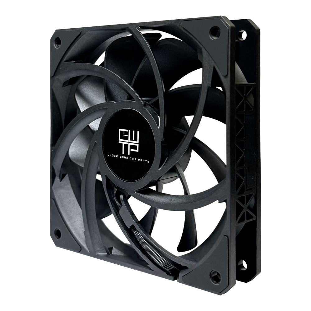 ������FAN Clock Work Tea Party��120mm ���Ű�&�Ų���PWM�������ե���  CWTP-FN120B