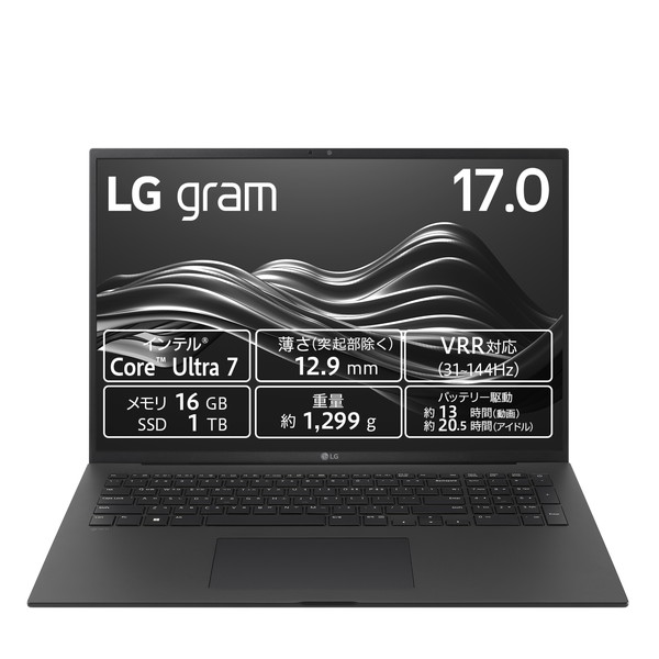 Ρȥѥ LG gram Pro 17Z90SP-MA78J 17 Core Ultra 7 155H :16GB SSD:1TB Windows11 Home ֥ǥ֥å Ѹ󥭡 ΡPC