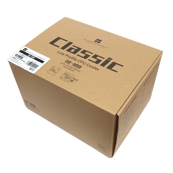 Thermalright CPUクーラー SI-100 トップフロー型 最大ノイズ:27.7dB 【キャンセル不可・北海道沖縄離島配送不可】