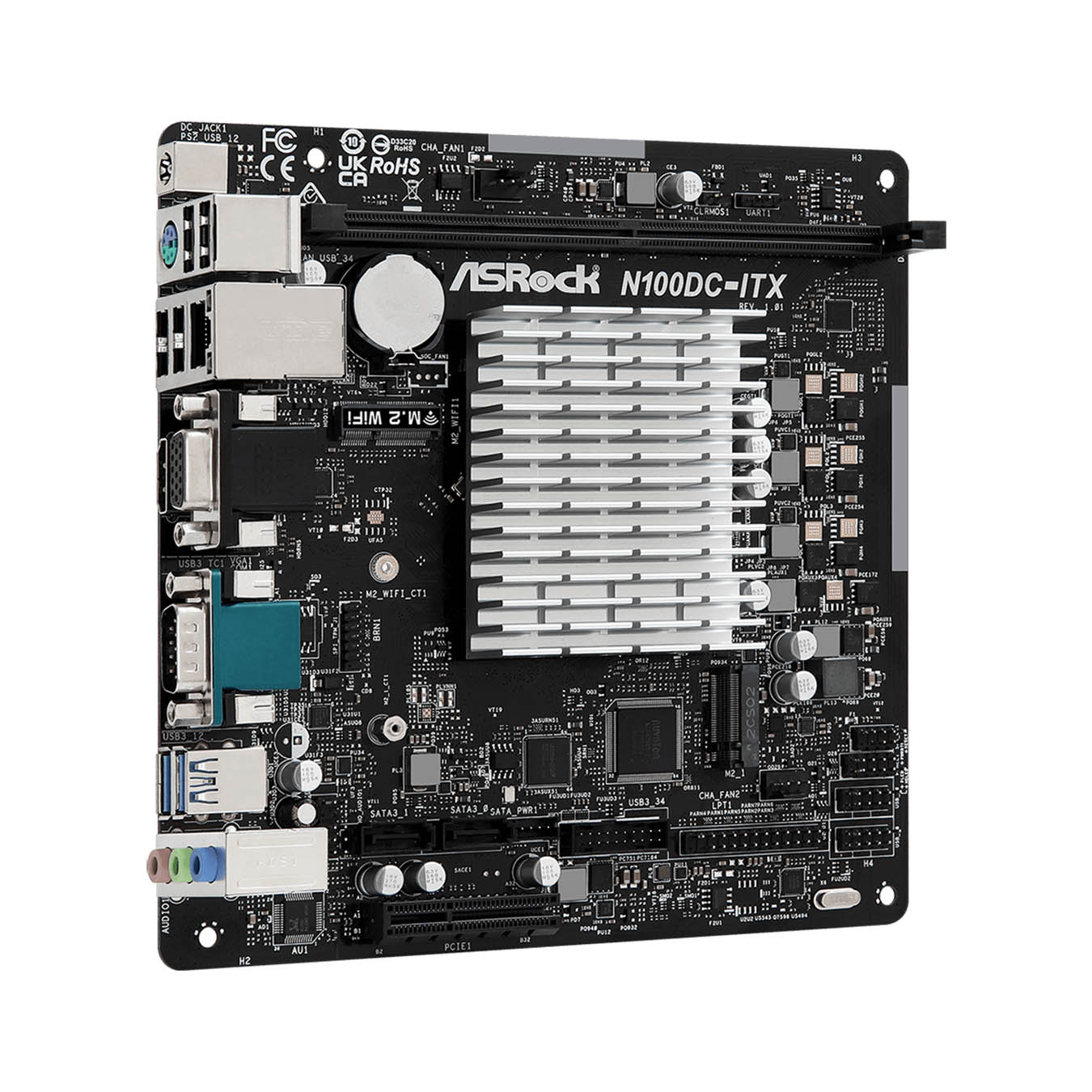 4710483943188 ASRock N100DC-ITX intel プロセッサー N100搭載 Mini