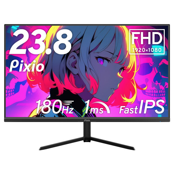 4522327820186 ゲーミングモニター Pixio PX248 Prime Plus / Black