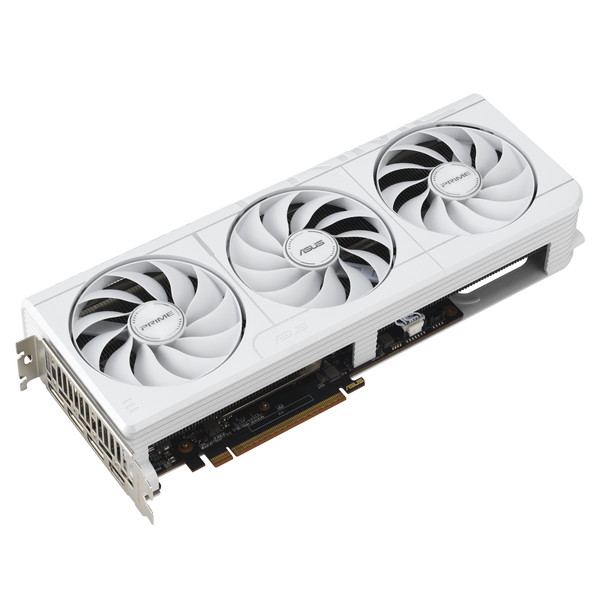 ASUS PRIME-RX9070XT-O16G-WHITE グラフィックボード AMD Radeon RX 9070 XT バスインターフェイス:PCI Express 5.0 メモリ:GDDR6/16GB 2.5スロット設計 ホワイト【キャンセル不可・北海道沖縄離島配送不可】