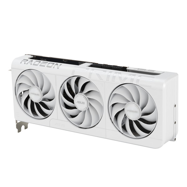 ASUS PRIME-RX9070XT-O16G-WHITE グラフィックボード AMD Radeon RX 9070 XT バスインターフェイス:PCI Express 5.0 メモリ:GDDR6/16GB 2.5スロット設計 ホワイト【キャンセル不可・北海道沖縄離島配送不可】