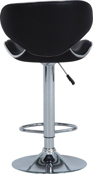 不二貿易 カウンターチェア シェル BK SP-3041 商品コード93290【代引・日時指定・キャンセル不可・北海道沖縄離島配送不可】 -お取リ寄せ-