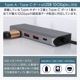 OWLTECH 5 in 1 USB Type-C マルチポートアダプタ OWL-DSU31A2HLC-SV USB 10Gbps、HDMI/LAN/Type-A×2/PD対応Type-C オウルテック 【キャンセル不可・北海道沖縄離島配送不可】 -お取り寄せ-