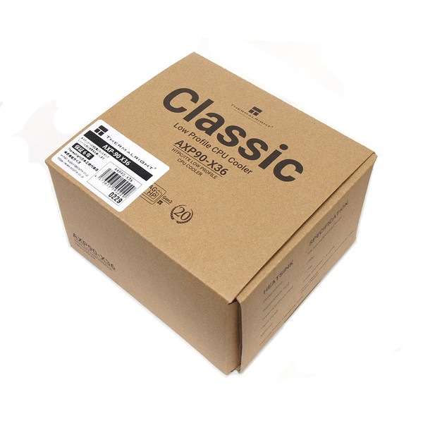 Thermalright CPU�����顼 AXP90-X36 �����ץ��ե����� ����Υ���:22.4dB �ڥ���󥻥��Բġ��̳�ƻ����Υ�������Բġ�