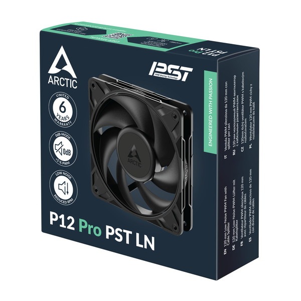 ARCTIC �������ե��� ACFAN00343A P12 Pro PST LN ��ž�� 450-2000rpm �Ų� ���Ű� PWM �٥���� FDB ��ȯ����ǥ� �֥�å� PST���ͥ����б� �ڥ���󥻥��Բġ��̳�ƻ����Υ�������Բġ� -������-