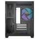Okinos PC Mirage 4 ARGB Black ARGBե3ɸ æ弰ȥե륿 Micro-ATX/ITXб ΢ڡ ԥ顼쥹 ֥å ڥ󥻥Բġ̳ƻΥԲġ