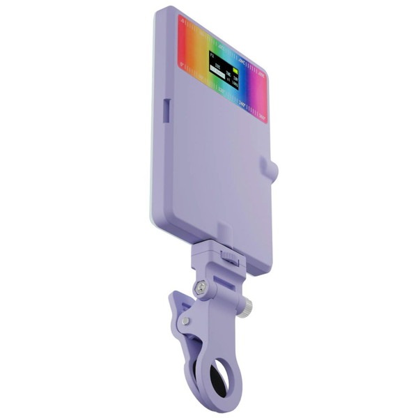 4560490566586 AREA Soar 美顔ライトCLIP パープル MS-SLIGHT2-PU