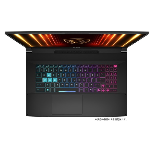 msiゲーミングノートパソコン MSI ゲーミングノートPC Alpha 17 C7V - GeForce RTX 40