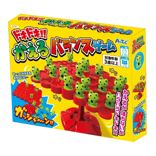 ARTEC アーテック ドキドキ!かえるバランスゲーム ドキドキ!カエルバランスゲーム 一般玩具 11971 【キャンセル不可・北海道沖縄離島配送不可】-お取り寄せ品-