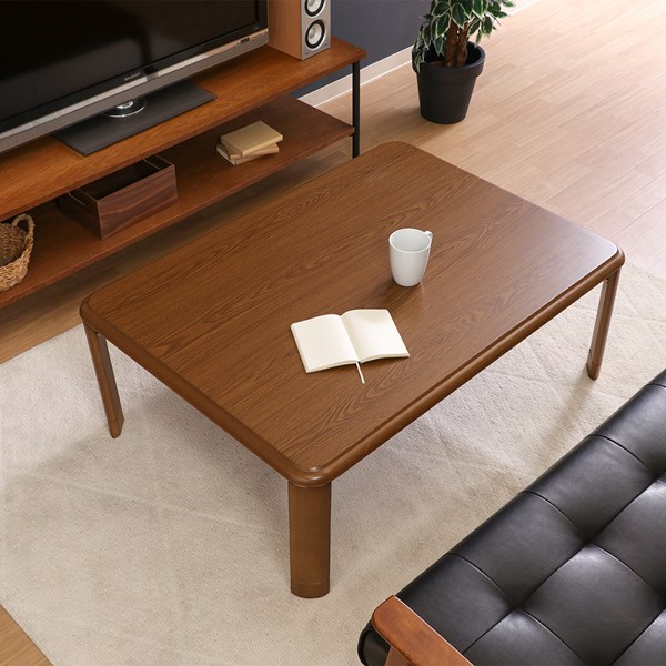 不二貿易 軽量継脚折り畳み座卓 10575 MBR FL10575 商品コード10037【代引・日時指定・キャンセル不可・北海道沖縄離島配送不可】 -お取リ寄せ-
